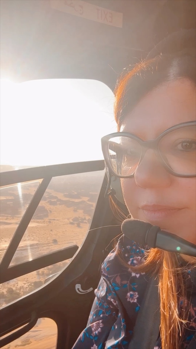 helicopter tour alUla